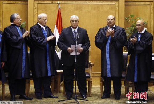 埃及临时总统公布选举时间表 明年初或议会选举